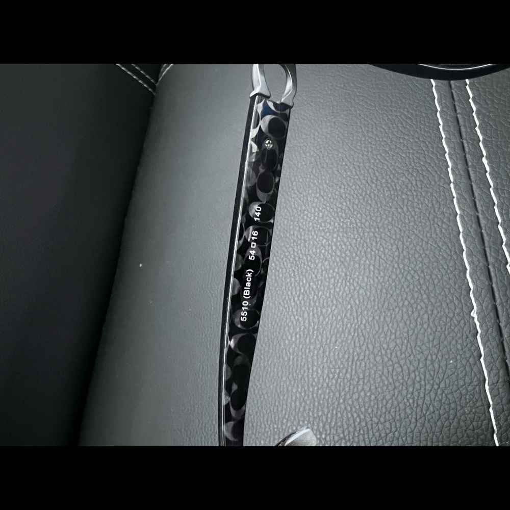 Coach HC6120 Black glasses